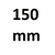 Průměr 150 mm